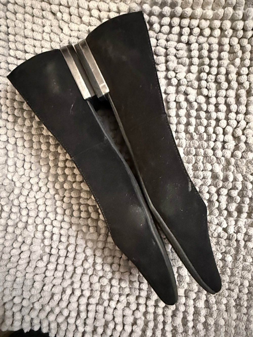Circus by Sam Edelman Black Pointed Toe Flats - Picture 2 of 2